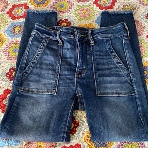 American Eagle Hi-Rise Jegging Crop, size 4 short, excellent shape